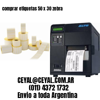 comprar etiquetas 50 x 30 zebra