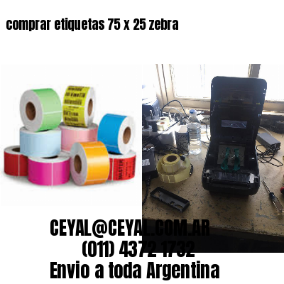 comprar etiquetas 75 x 25 zebra