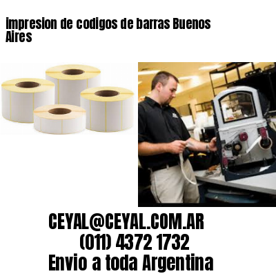 impresion de codigos de barras Buenos Aires