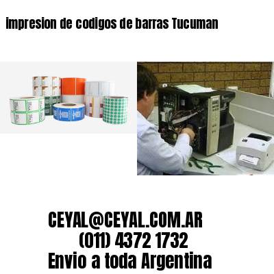 impresion de codigos de barras Tucuman