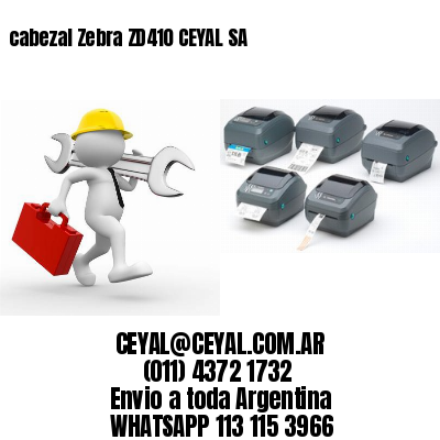 cabezal Zebra ZD410 CEYAL SA