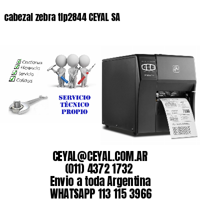 cabezal zebra tlp2844 CEYAL SA