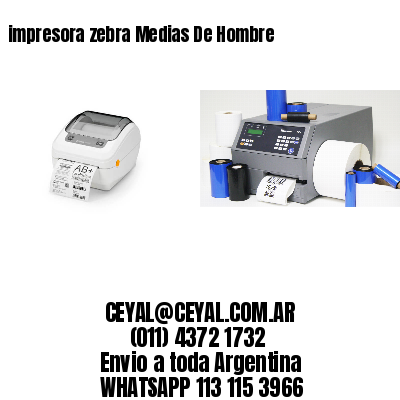 impresora zebra Medias De Hombre
