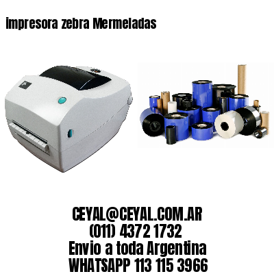 impresora zebra Mermeladas
