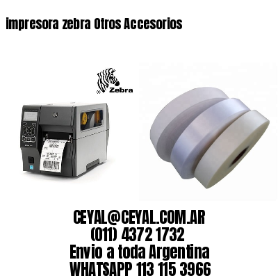 impresora zebra Otros Accesorios