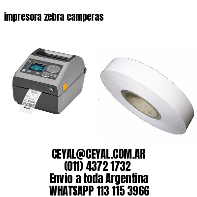 impresora zebra camperas