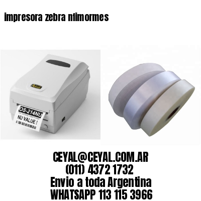 impresora zebra nfimormes