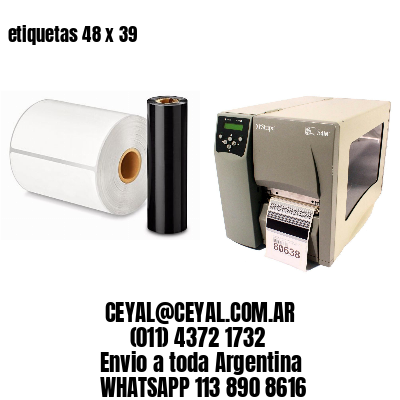 etiquetas 48 x 39