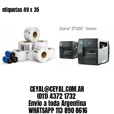 etiquetas 49 x 35