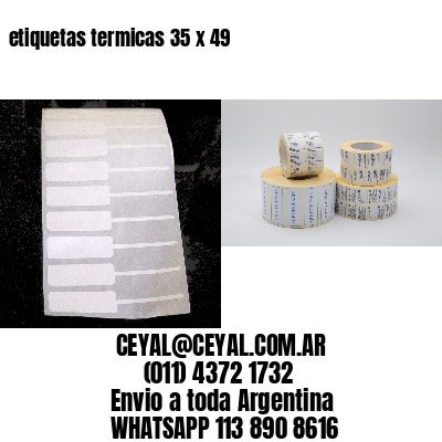 etiquetas termicas 35 x 49