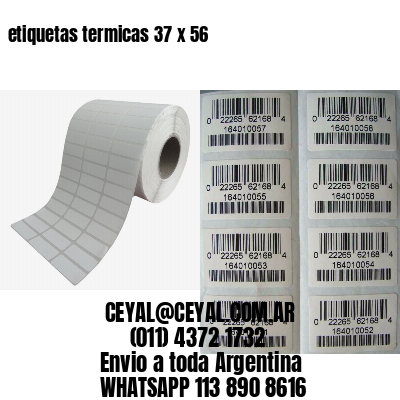 etiquetas termicas 37 x 56