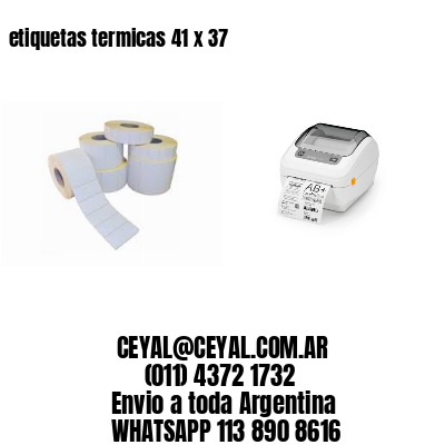 etiquetas termicas 41 x 37