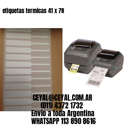 etiquetas termicas 41 x 78
