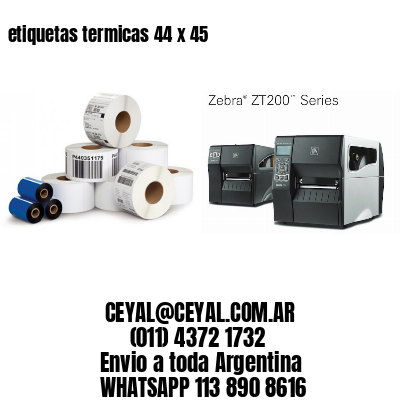 etiquetas termicas 44 x 45