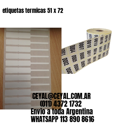 etiquetas termicas 51 x 72