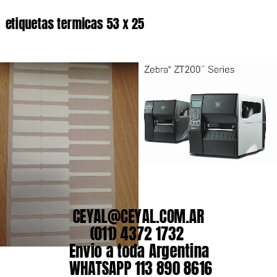etiquetas termicas 53 x 25