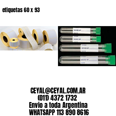 etiquetas 60 x 93