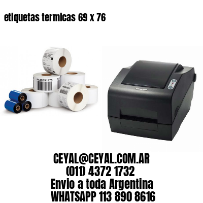 etiquetas termicas 69 x 76