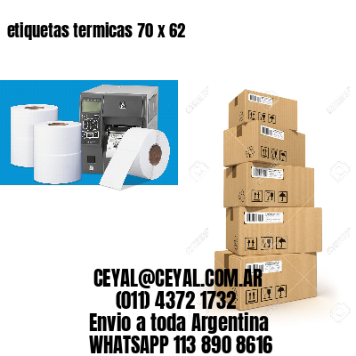 etiquetas termicas 70 x 62