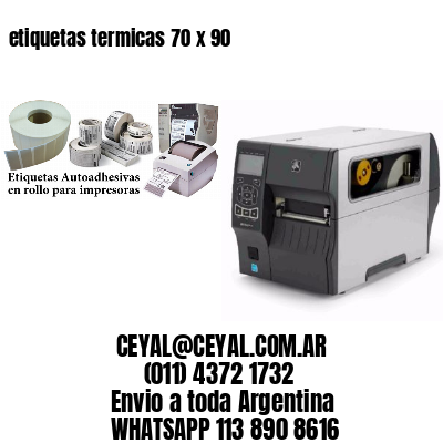 etiquetas termicas 70 x 90