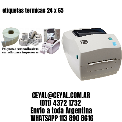 etiquetas termicas 24 x 65