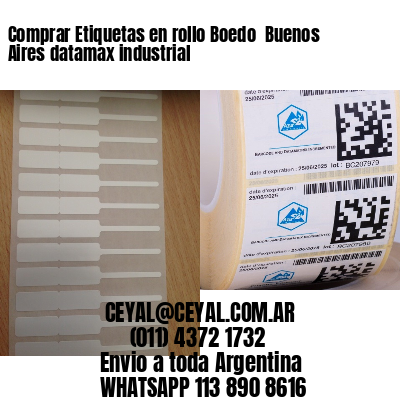 Comprar Etiquetas en rollo Boedo  Buenos Aires datamax industrial