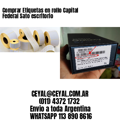 Comprar Etiquetas en rollo Capital Federal Sato escritorio