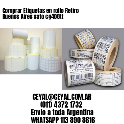 Comprar Etiquetas en rollo Retiro  Buenos Aires sato cg408tt