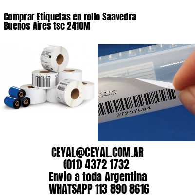 Comprar Etiquetas en rollo Saavedra  Buenos Aires tsc 2410M