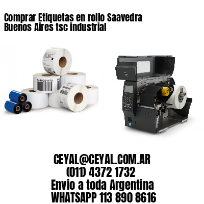 Comprar Etiquetas en rollo Saavedra  Buenos Aires tsc industrial