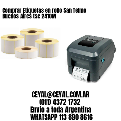 Comprar Etiquetas en rollo San Telmo  Buenos Aires tsc 2410M