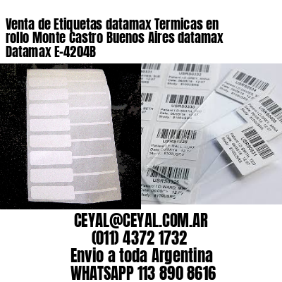 Venta de Etiquetas datamax Termicas en rollo Monte Castro Buenos Aires datamax Datamax E-4204B