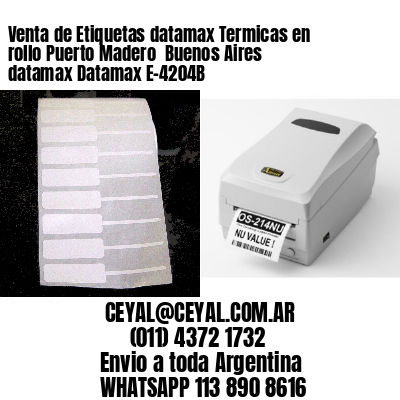 Venta de Etiquetas datamax Termicas en rollo Puerto Madero  Buenos Aires datamax Datamax E-4204B