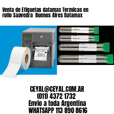 Venta de Etiquetas datamax Termicas en rollo Saavedra  Buenos Aires Datamax