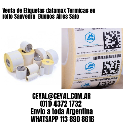 Venta de Etiquetas datamax Termicas en rollo Saavedra  Buenos Aires Sato