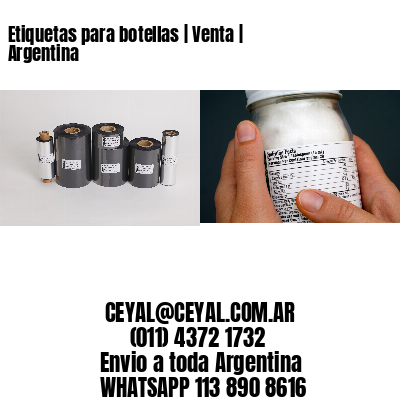 Etiquetas para botellas | Venta | Argentina