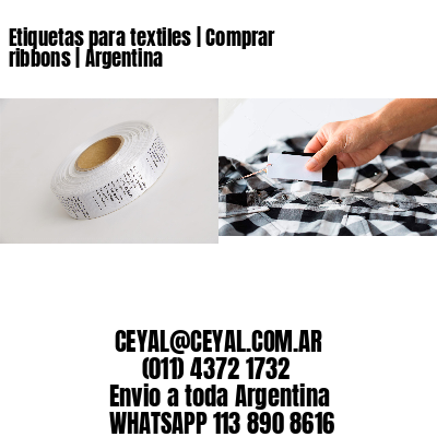 Etiquetas para textiles | Comprar ribbons | Argentina