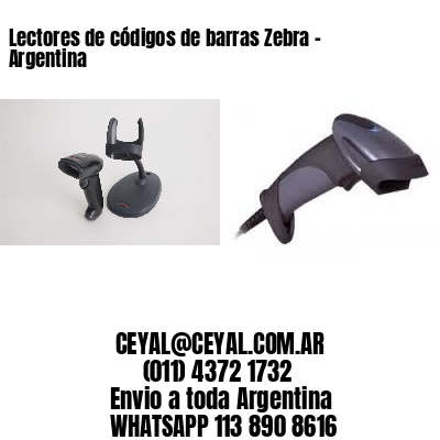 Lectores de códigos de barras Zebra – Argentina