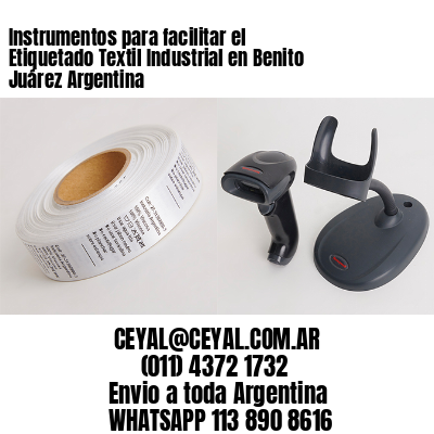 Instrumentos para facilitar el Etiquetado Textil Industrial en Benito Juárez Argentina