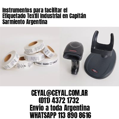 Instrumentos para facilitar el Etiquetado Textil Industrial en Capitán Sarmiento Argentina