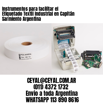 Instrumentos para facilitar el Etiquetado Textil Industrial en Capitán Sarmiento Argentina