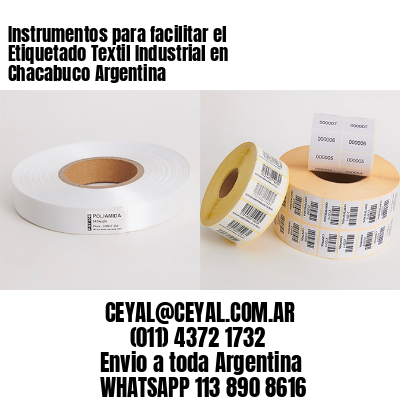 Instrumentos para facilitar el Etiquetado Textil Industrial en Chacabuco Argentina