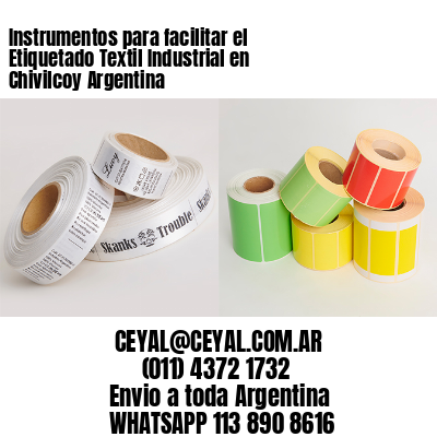 Instrumentos para facilitar el Etiquetado Textil Industrial en Chivilcoy Argentina