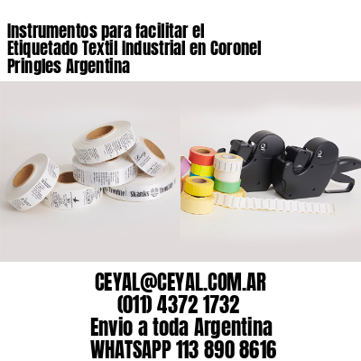 Instrumentos para facilitar el Etiquetado Textil Industrial en Coronel Pringles Argentina