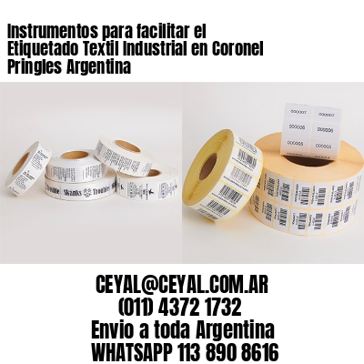 Instrumentos para facilitar el Etiquetado Textil Industrial en Coronel Pringles Argentina
