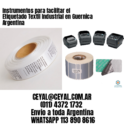 Instrumentos para facilitar el Etiquetado Textil Industrial en Guernica Argentina