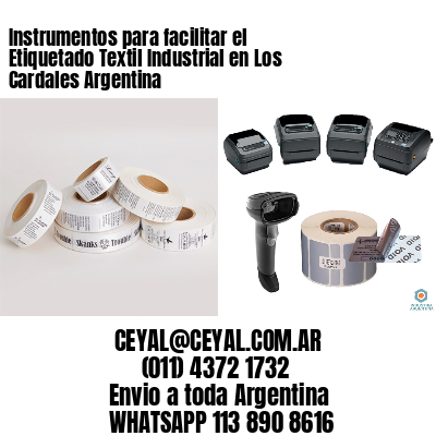 Instrumentos para facilitar el Etiquetado Textil Industrial en Los Cardales Argentina