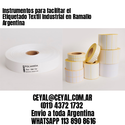 Instrumentos para facilitar el Etiquetado Textil Industrial en Ramallo Argentina