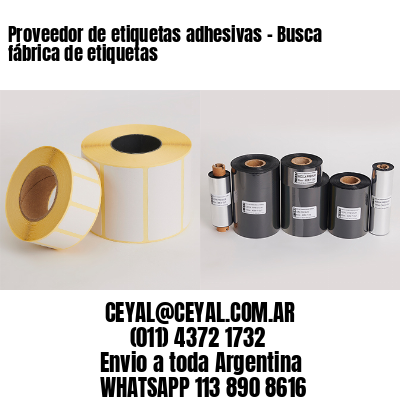 Proveedor de etiquetas adhesivas – Busca fábrica de etiquetas