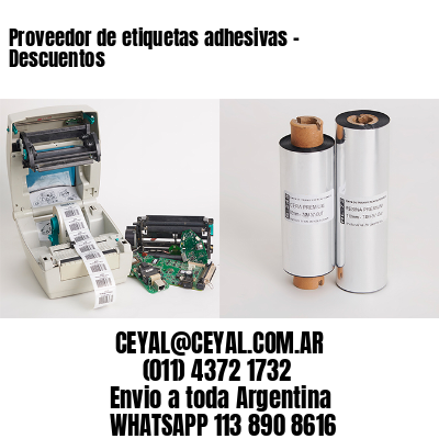 Proveedor de etiquetas adhesivas – Descuentos